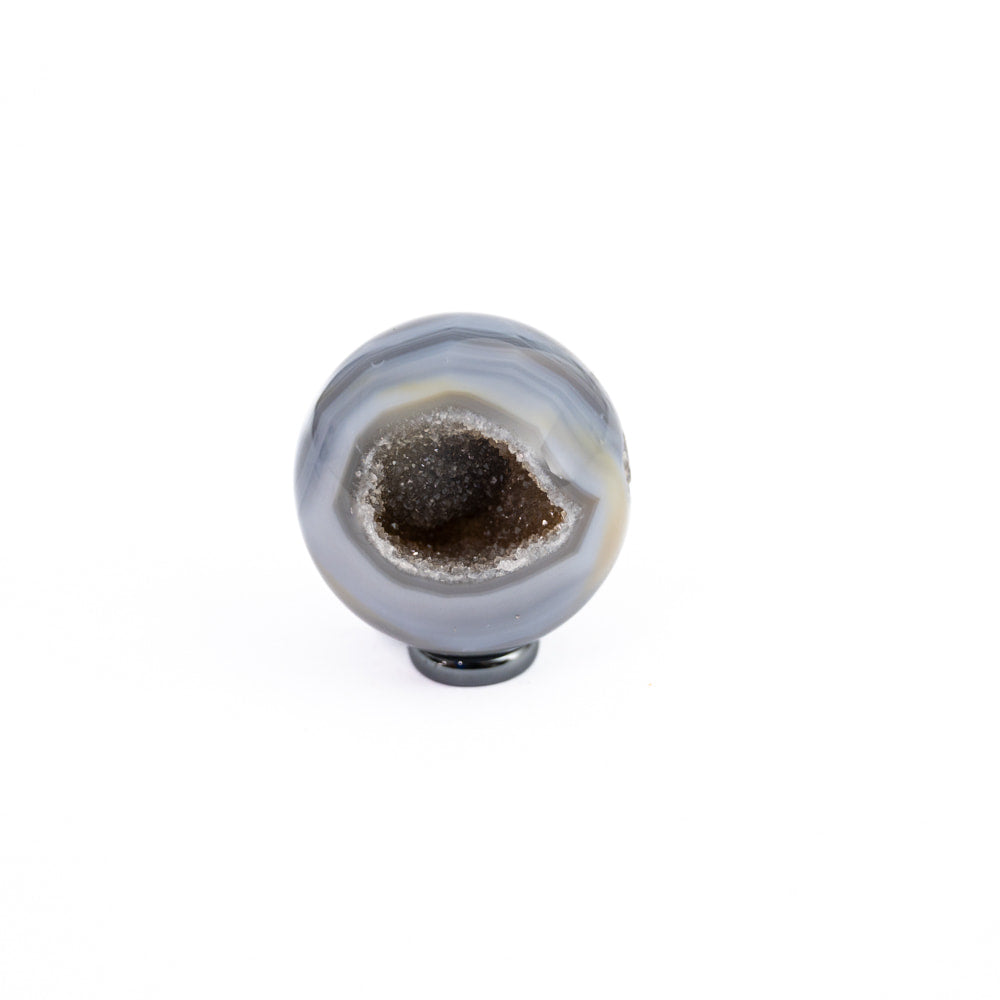 Agate Druze Sphere