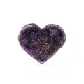 Amethyst Druze Heart