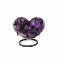 AAA Amethyst Druze Heart