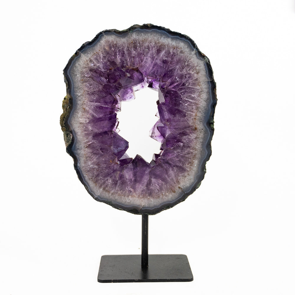 Amethyst Slab on Stand