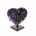 AAA Amethyst Druze Heart- Large