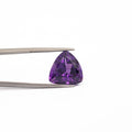 Amethyst Faceted Trillion Cut