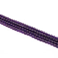 Amethyst Round Bead Strand