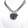 Aura Amethyst Druze Pendant