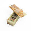 Banded Calcite Domino Set