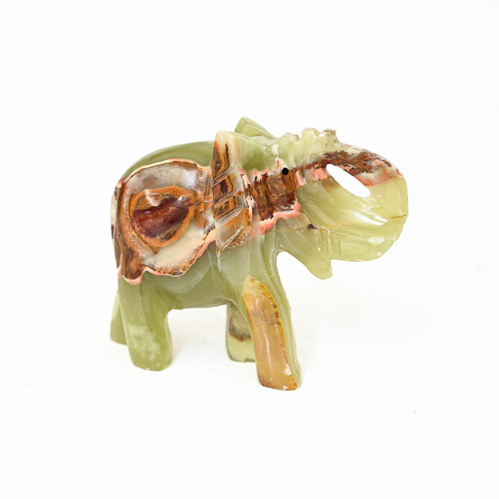 Banded Calcite Elephant