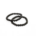 Obsidian Bead Bracelet