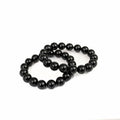 Black Tourmaline Bead Bracelet