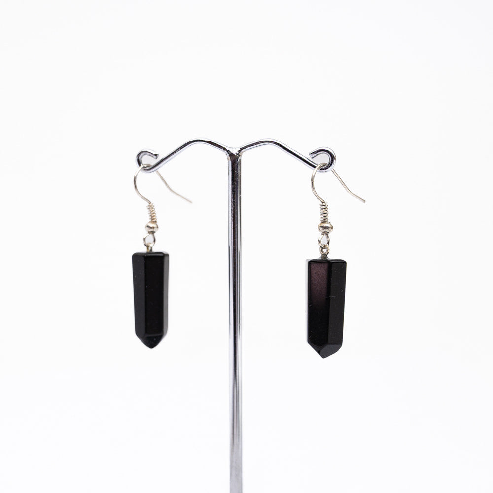 Obsidian Earrings