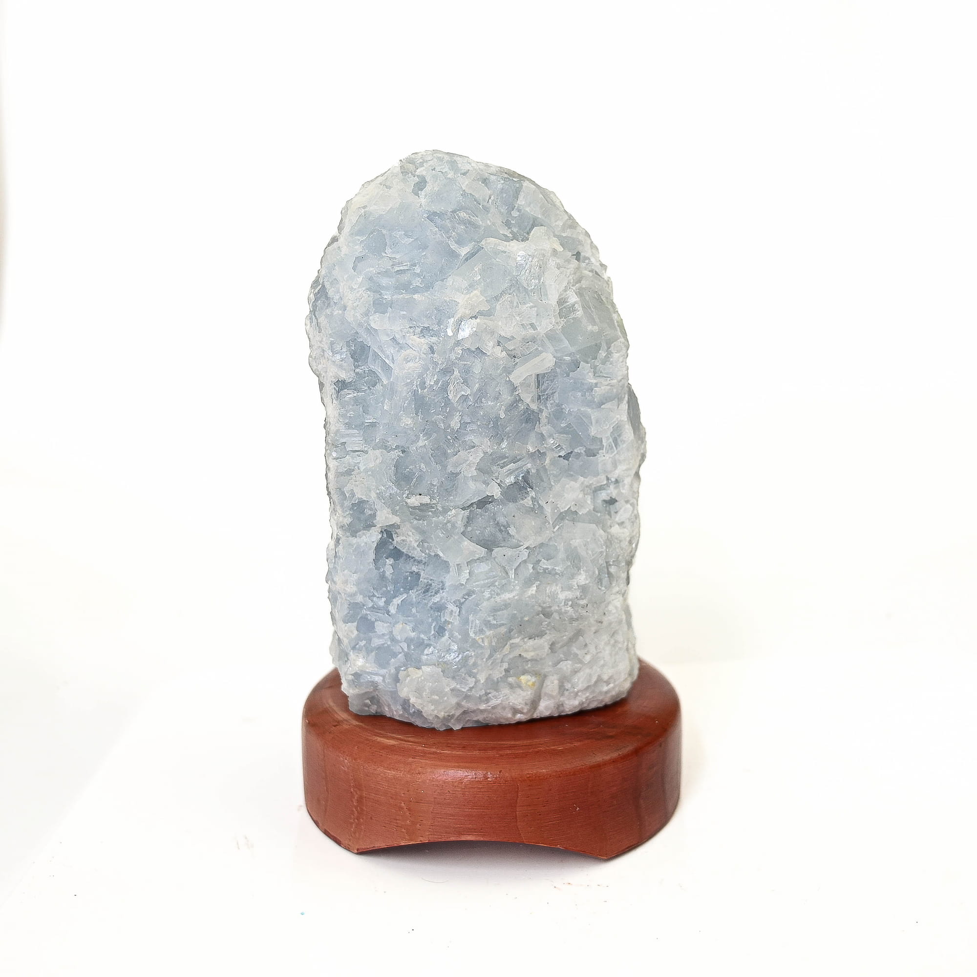 Blue Calcite Lamp