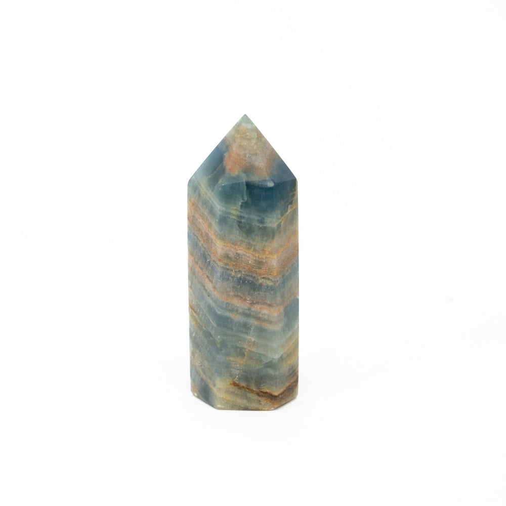Blue Calcite Point