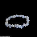 Blue Lace Agate Chip Bracelet