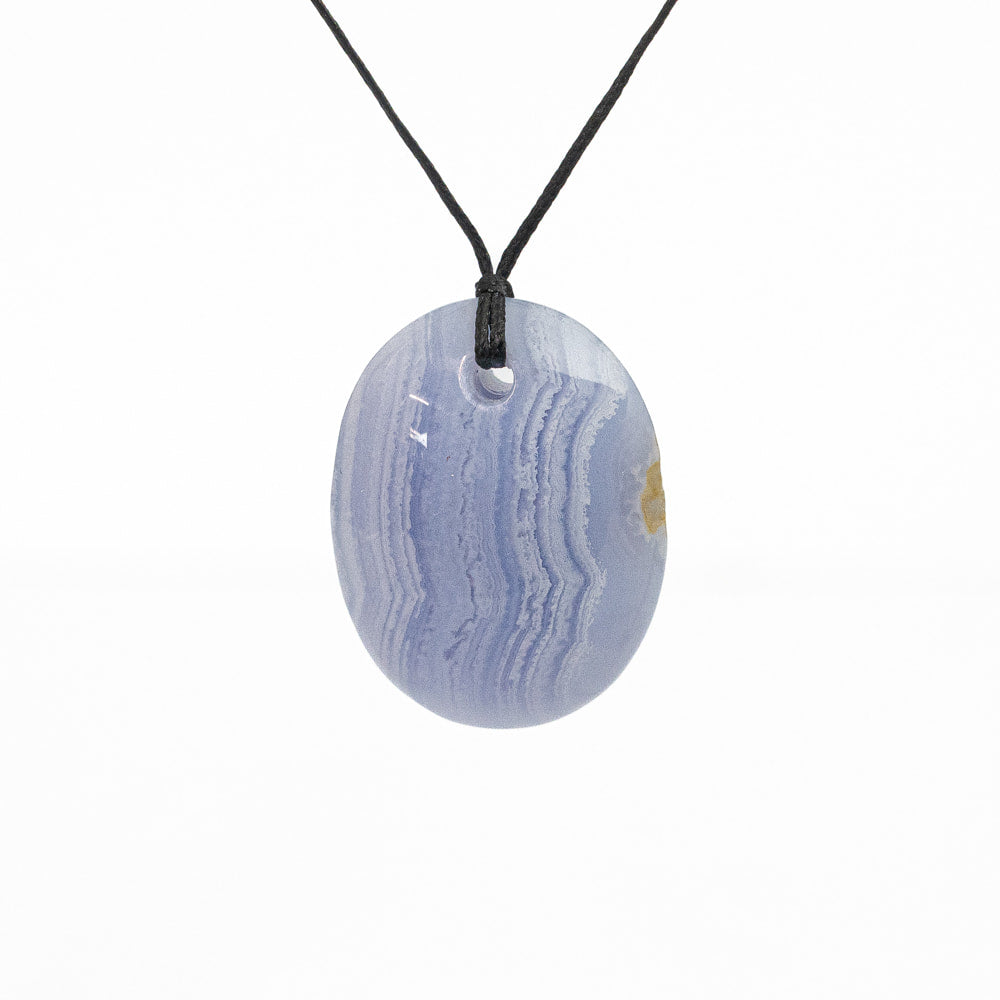 Blue Lace Agate Pendant