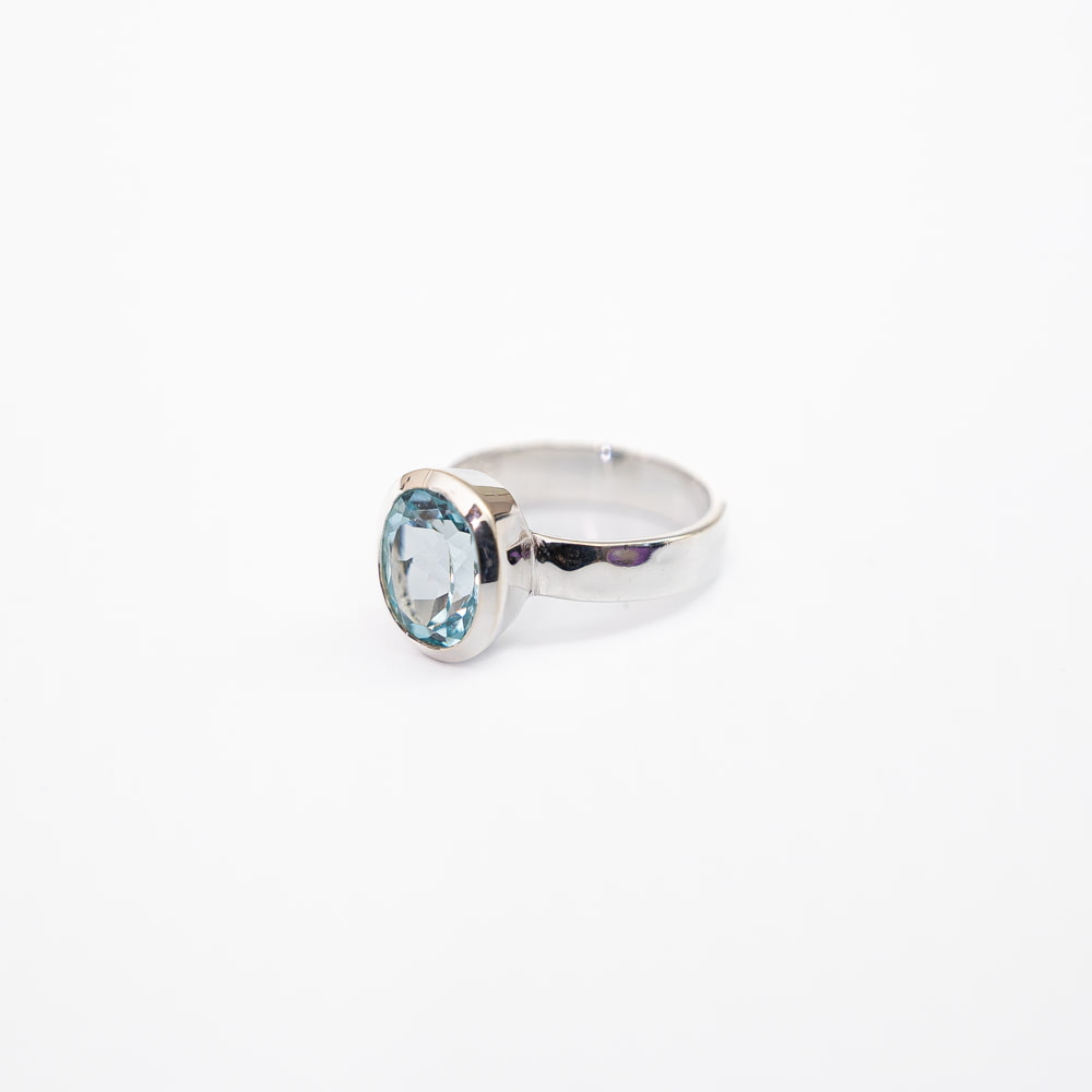 Topaz Ring- Silver