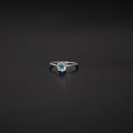 Blue Topaz Ring- Silver