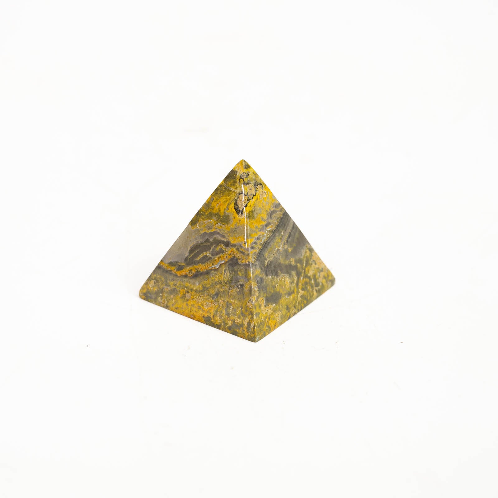 Bumble Bee Jasper Pyramid