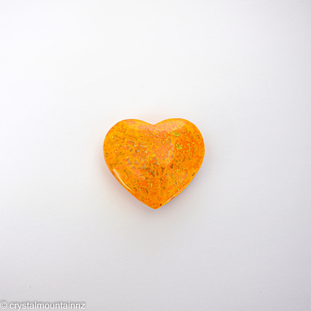 Bumble Bee Jasper Heart