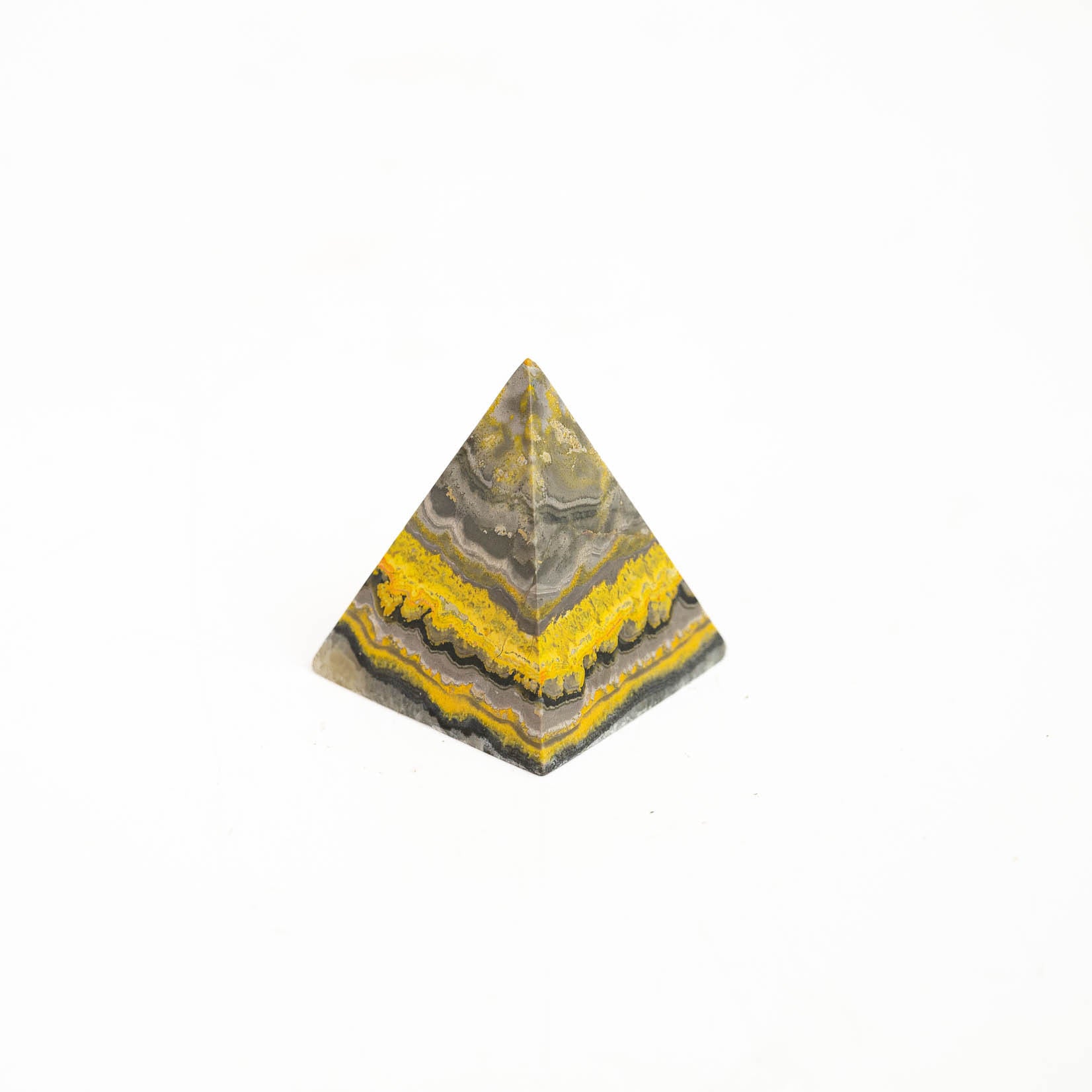 Bumble Bee Jasper Pyramid