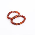 Carnelian Bead Bracelet