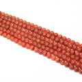 Carnelian Round Bead Strand