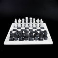 Chess Set Black/White - Large