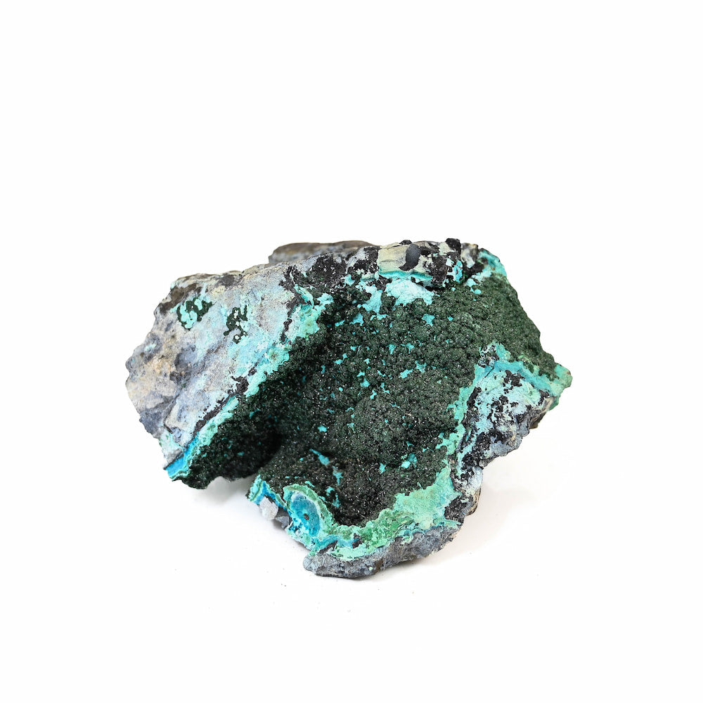 Chrysocolla and Malachite Specimen
