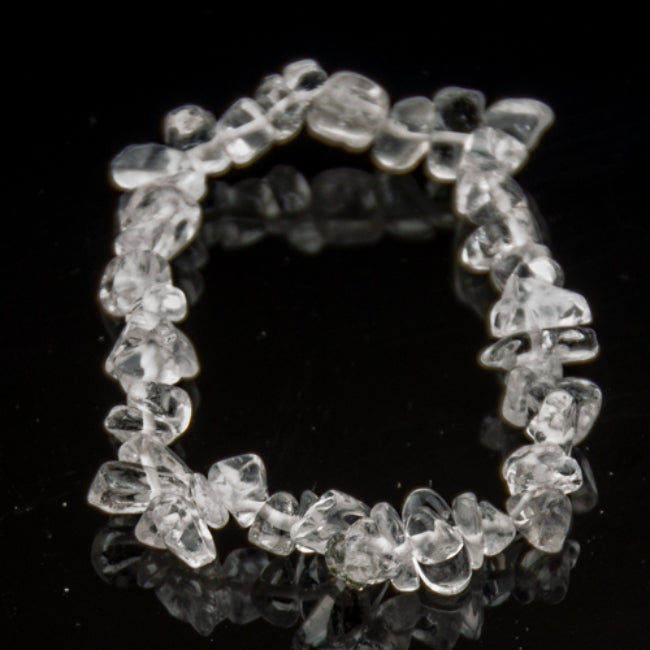Clear Quartz Chip Bracelet