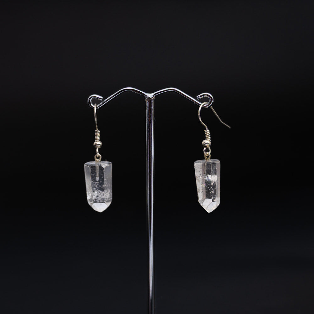 Clear Quartz Earrings