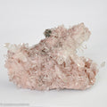 Colombian Pink Clear Quartz Cluster