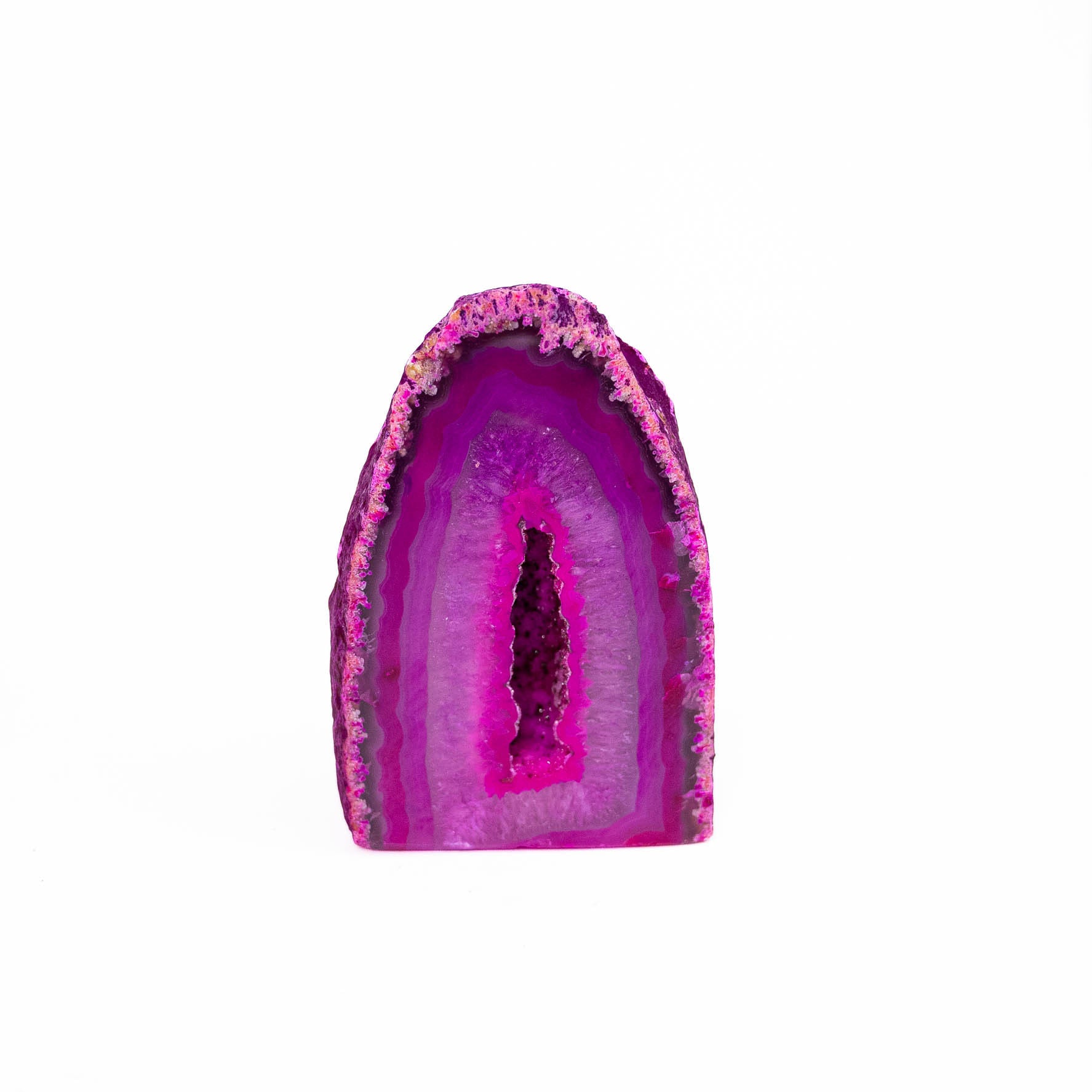 Agate Geode- Pink
