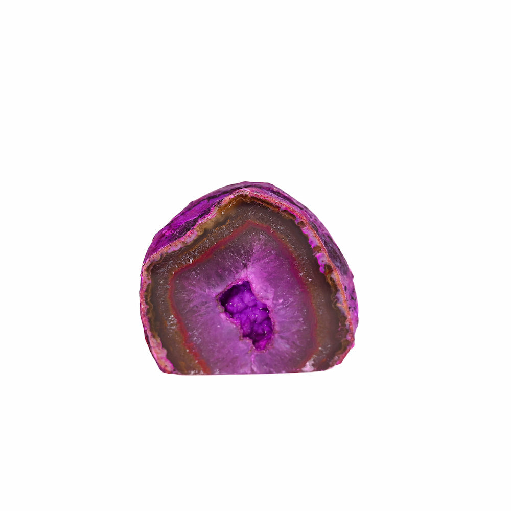 Agate Geode- Pink