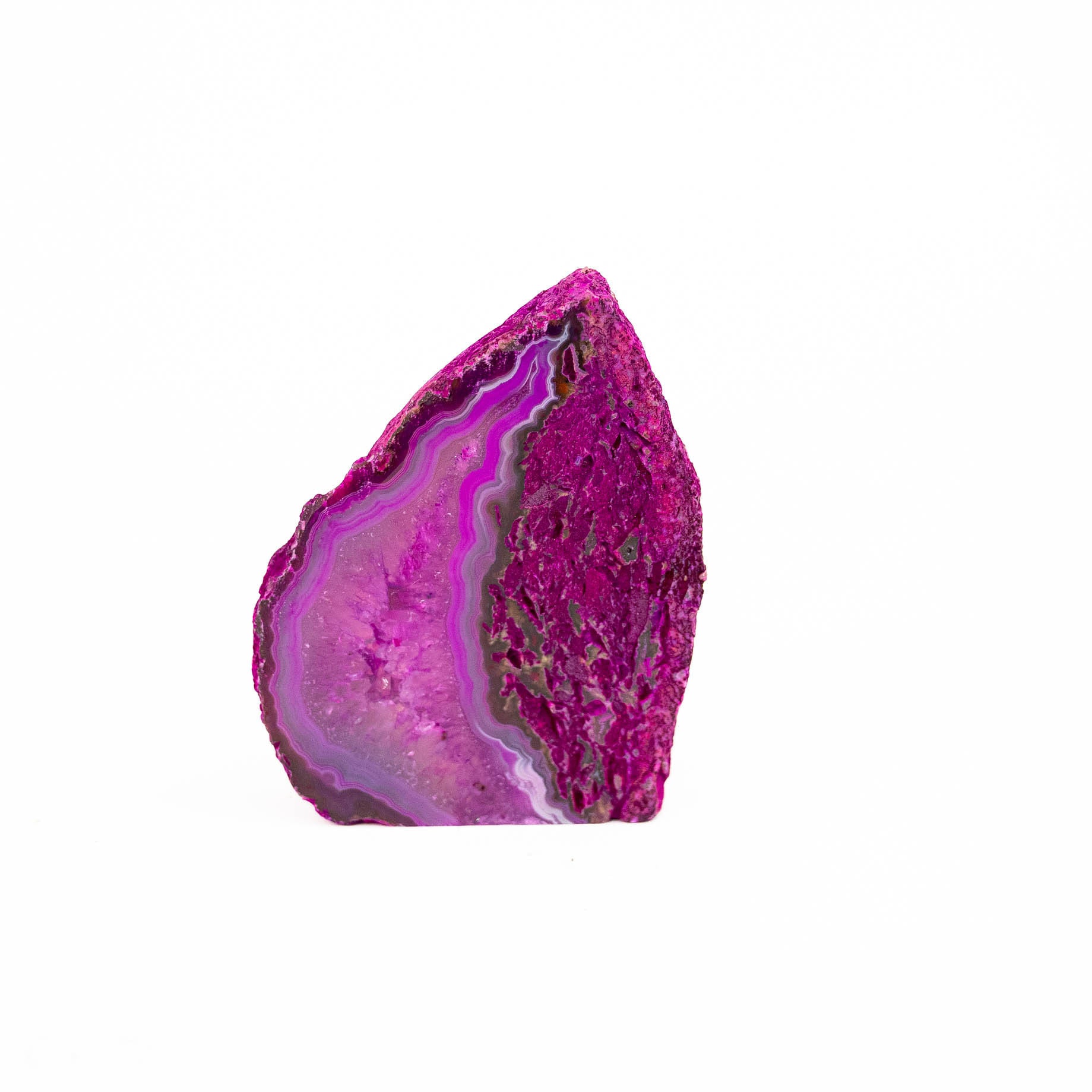 Agate Geode Slab- Pink