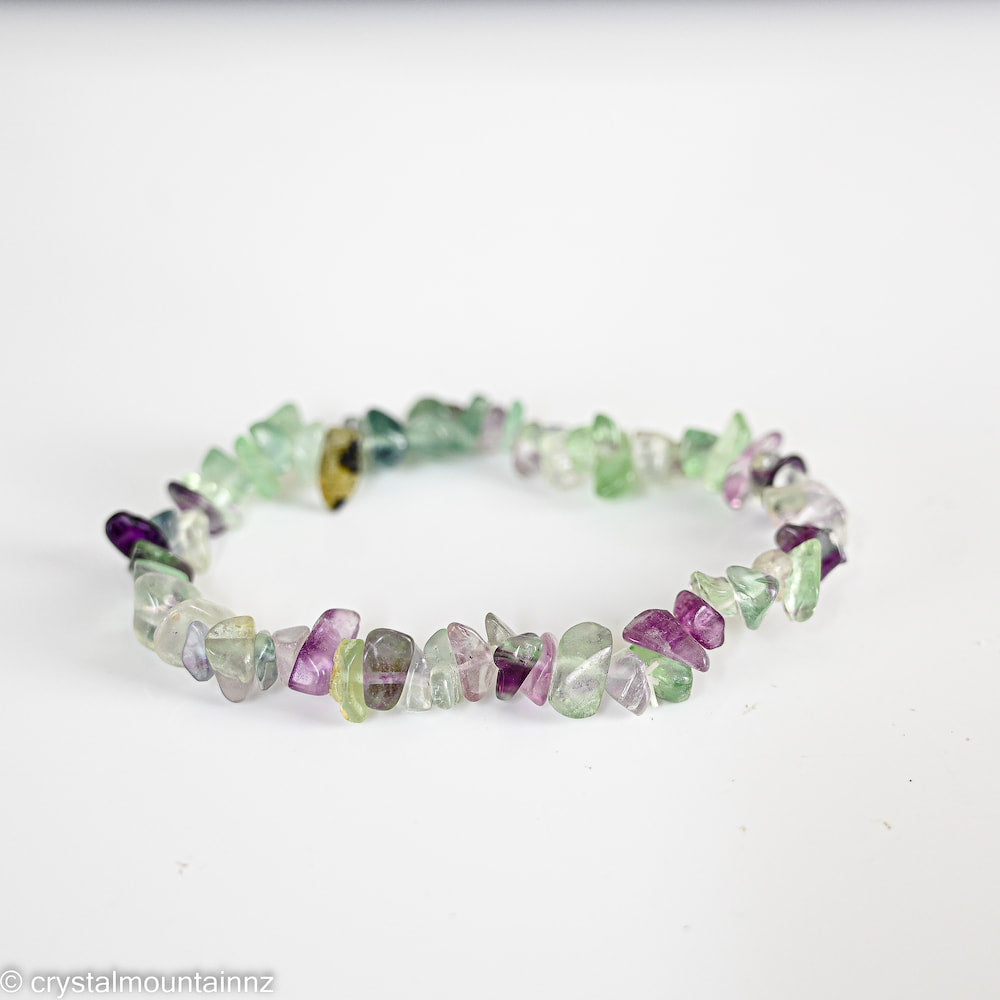 Fluorite Chip Bracelet