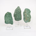 Rough Fuchsite on Stand