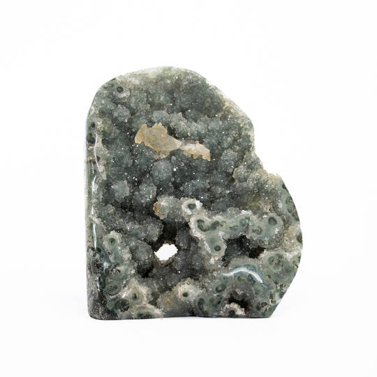 Green Amethyst (Prasiolite) Druze