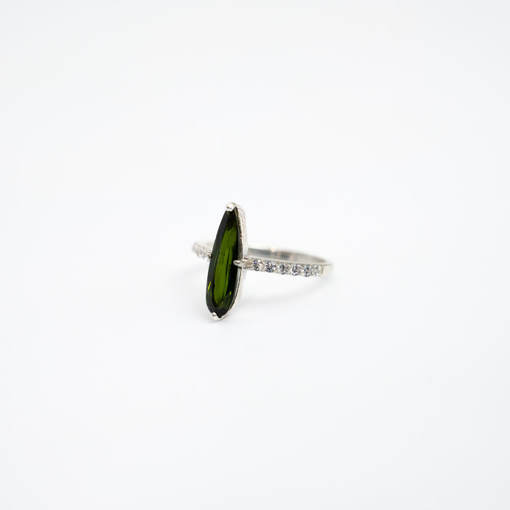 Tourmaline Ring- Silver