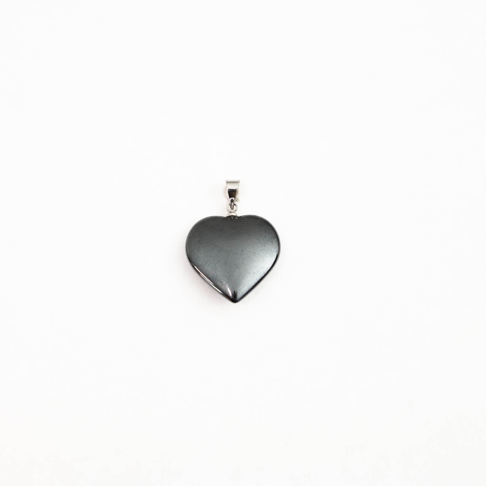 Hematite Pendant- Heart