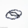 Iolite Tumbled Bead Bracelet