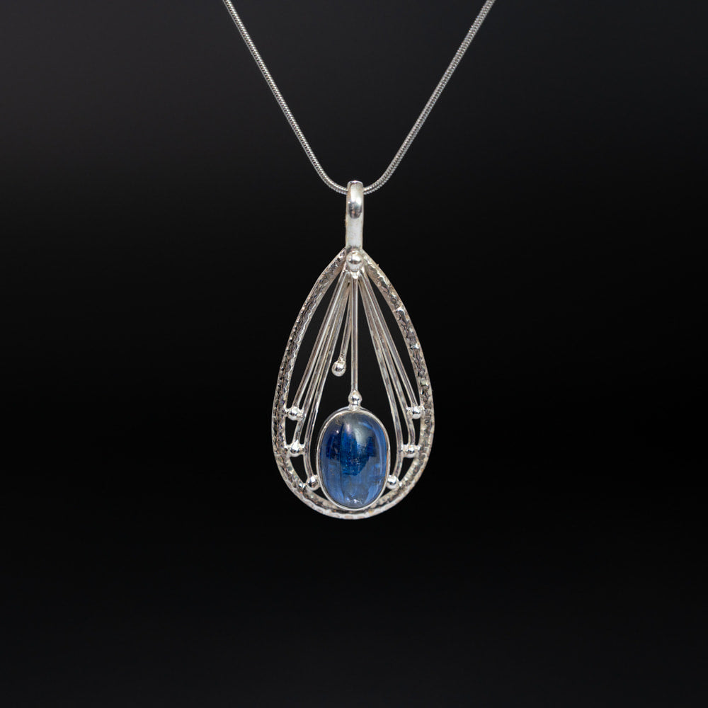 Kyanite Pendant - Silver
