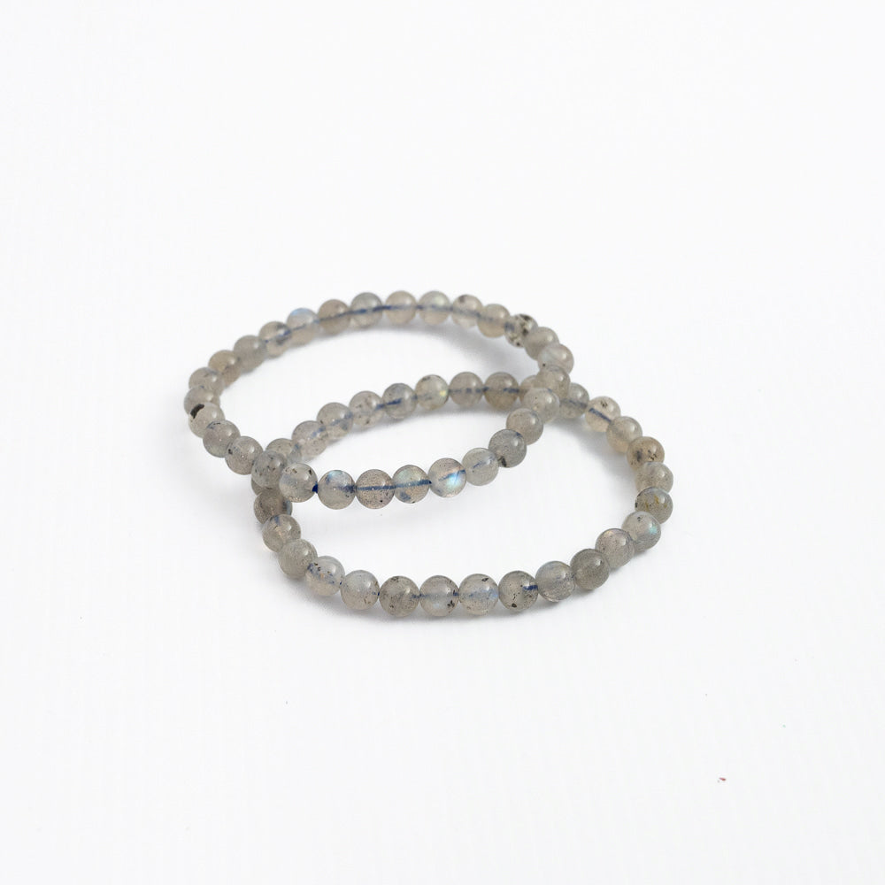 Labradorite Bead Bracelet