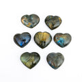 Labradorite Heart