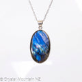 Labradorite Pendant - Silver