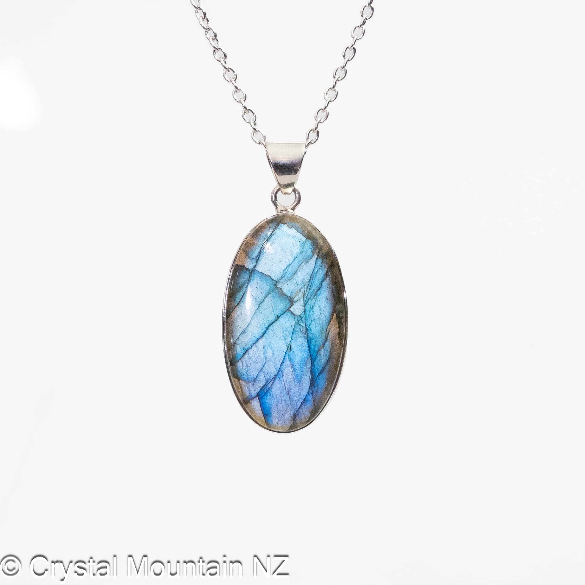 Labradorite Pendant - Silver