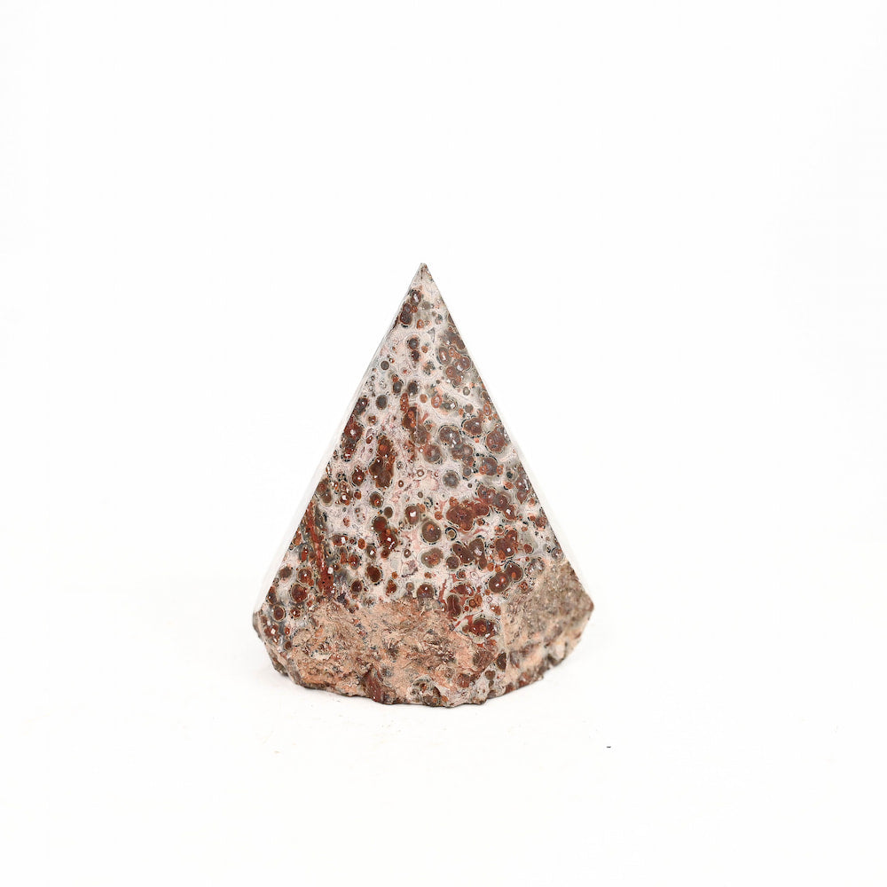 Leopard Skin Jasper Part Polished Point