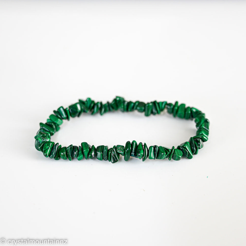 Malachite Chip Bracelet
