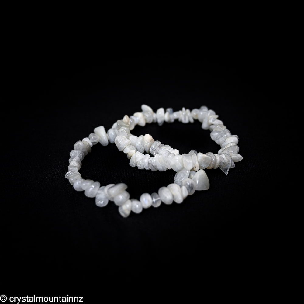 Moonstone Chip Bracelet