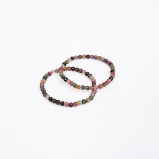 Tourmaline Bead Bracelet 6mm