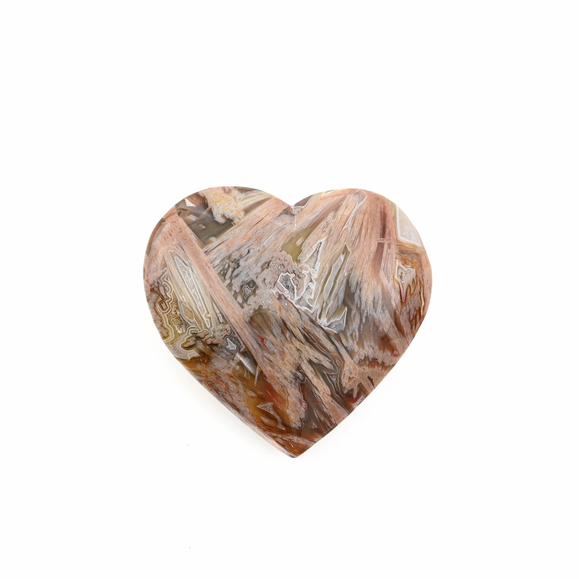 Agate Heart- Natural