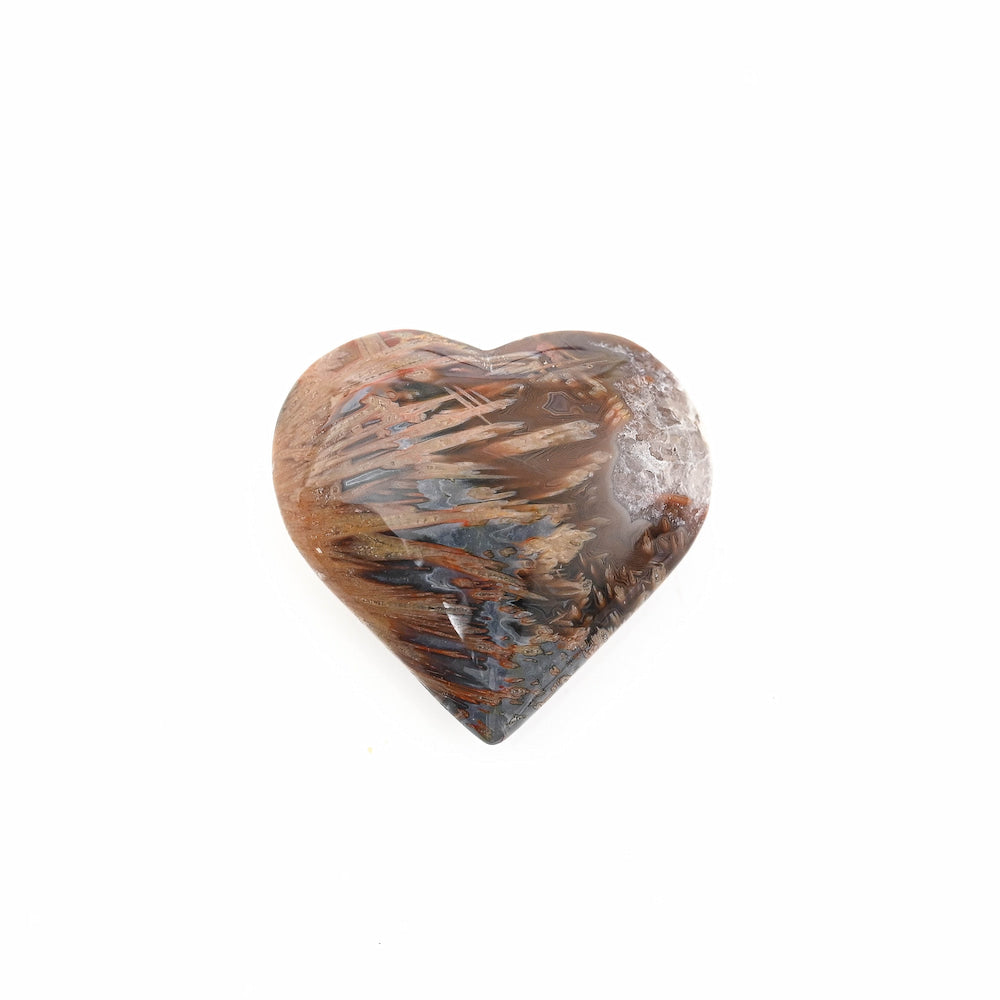 Agate Heart- Natural