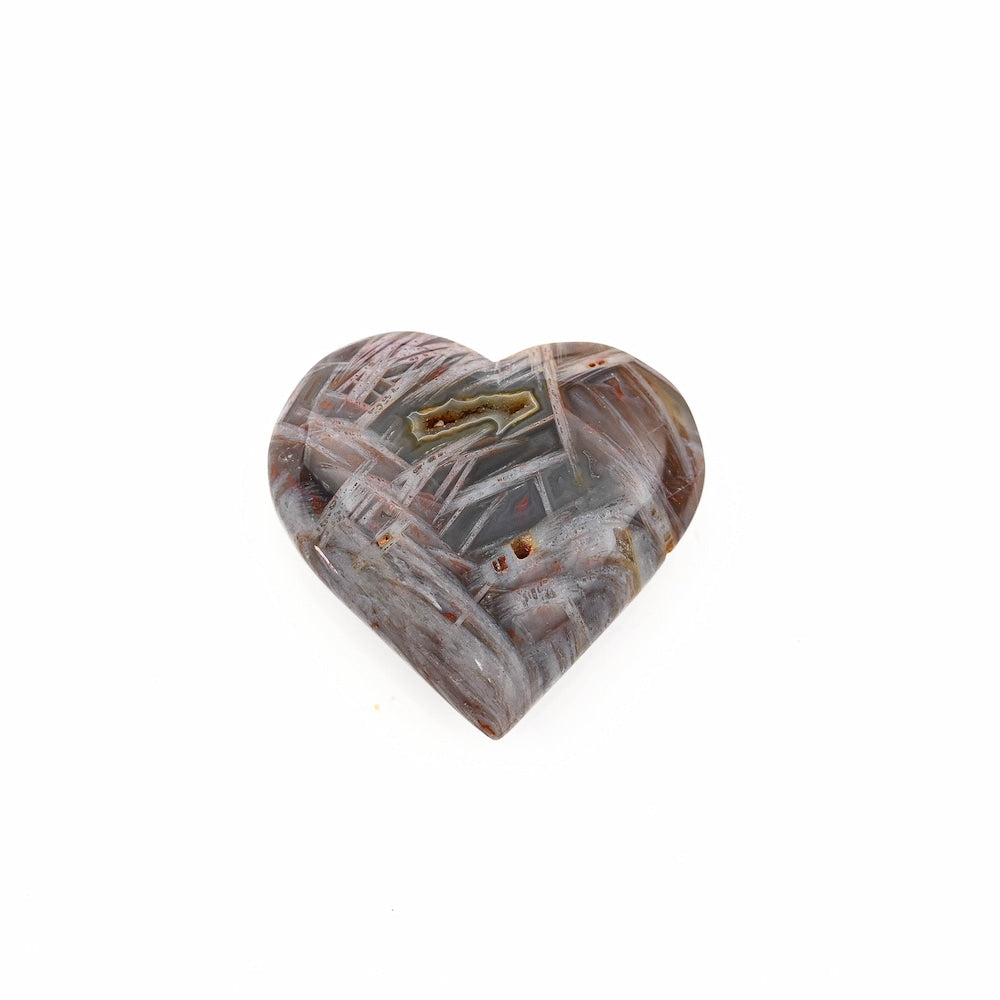 Agate Heart- Natural